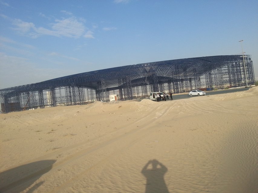 长乐大型场馆网架工程